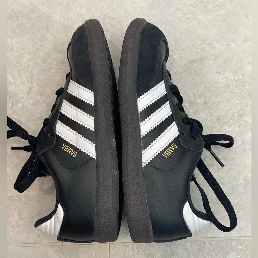 adidas Kids Black & White Classic Sneakers